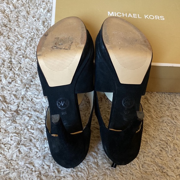 Michael Kors Leather Platforms - Picture 5 of 7